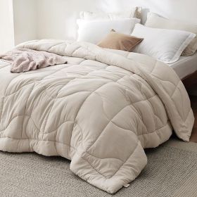 Bedsure Queen Comforter - Comforters Queen Size for All Season, Ultra-Soft Down Alternative & Prewashed Duvet Insert with 4 Tabs - Machine Washab
