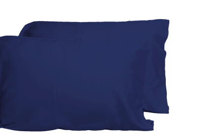 Luxurious Viscose from 100% Bamboo 2-Piece Pillowcase Set , Oeko-TEX Certified, King - Indigo