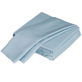 Luxuriously Soft 100% Viscose Derived from Bamboo 4-Piece Sheet Set, Oeko-TEX Certified, King - Sky