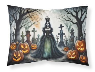 Evil Queen Spooky Halloween Standard Pillowcase Lightweight Super Soft Easy Care Decorative Artwork Pillowcase, Standard