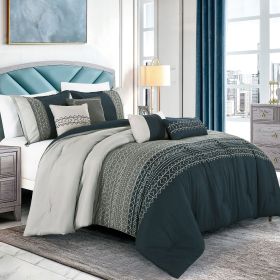 Massah 7PC COMFORTER SET (size: KING)